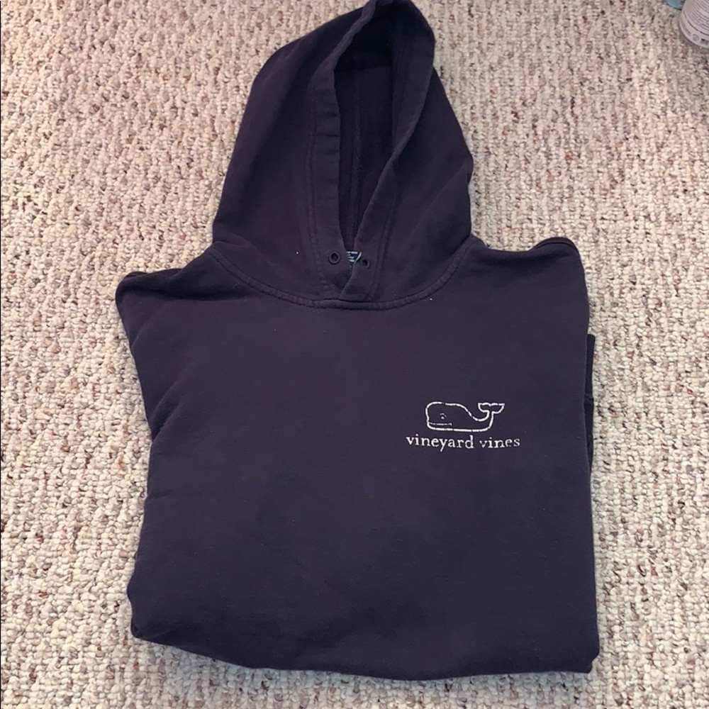navy vineyard vines hoodie